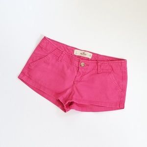 Hollister Hot Pink Shorts Sz 1 (W 25)